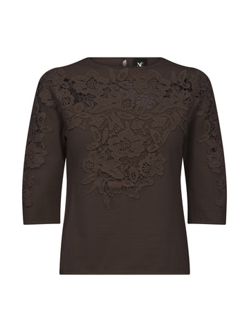 NÜ DAC Blouse knit Blouses 289 Brown