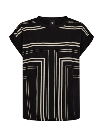 NÜ DAIMI Tee Tops and T-shirts Black