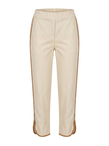 NÜ DAISY Trousers 7/8 Trousers 112 Bone mix