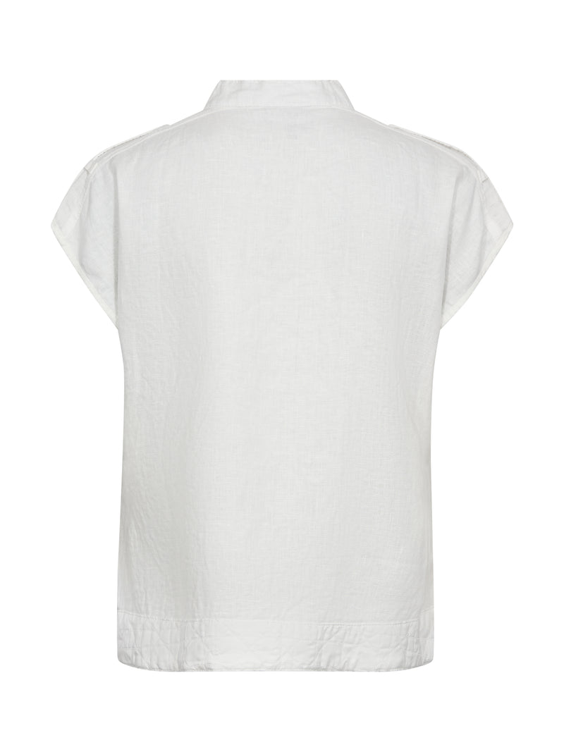 DAI linen top - White – NÜ Denmark - INT.