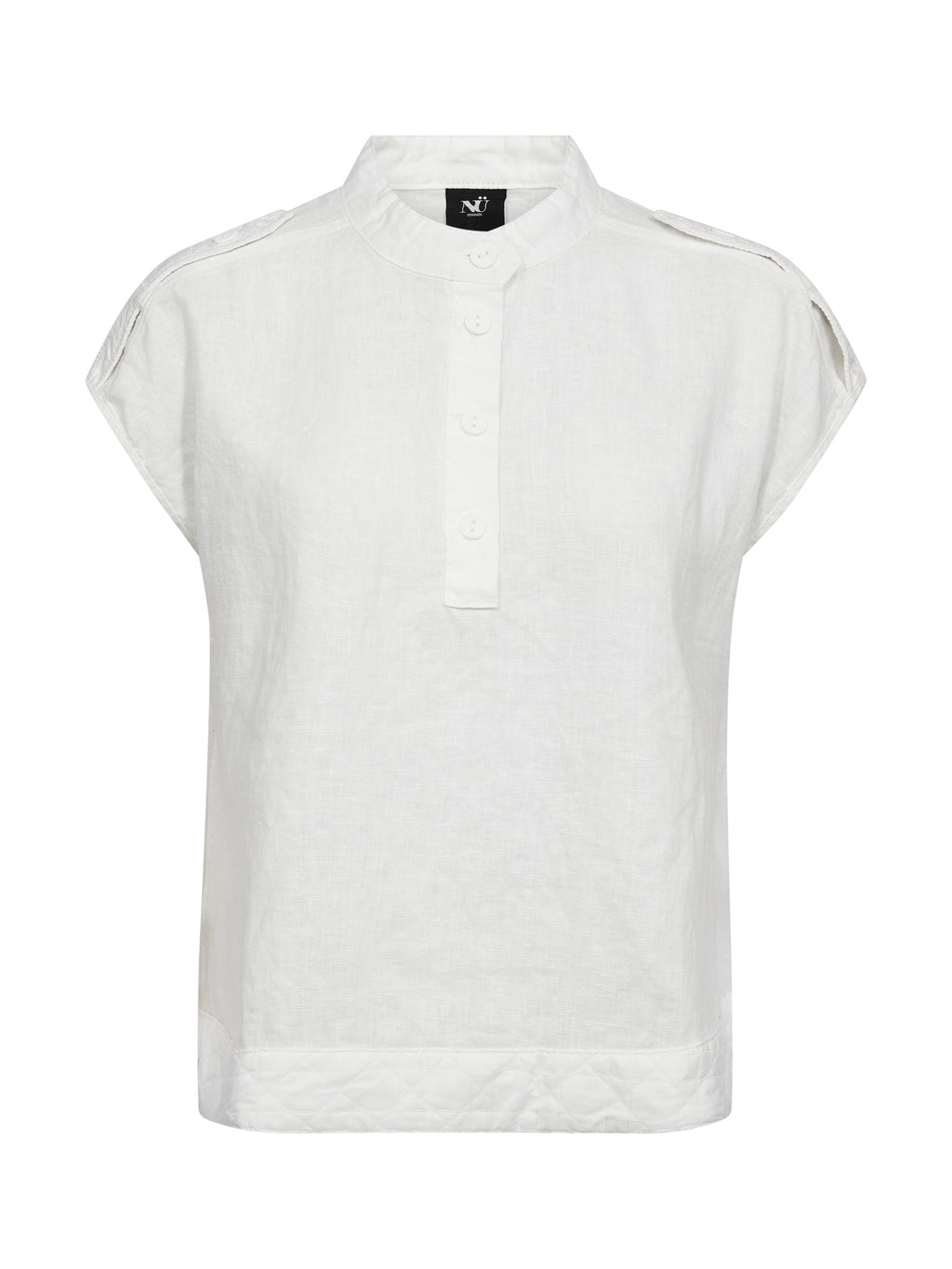 DAI linen top - White – NÜ Denmark - INT.