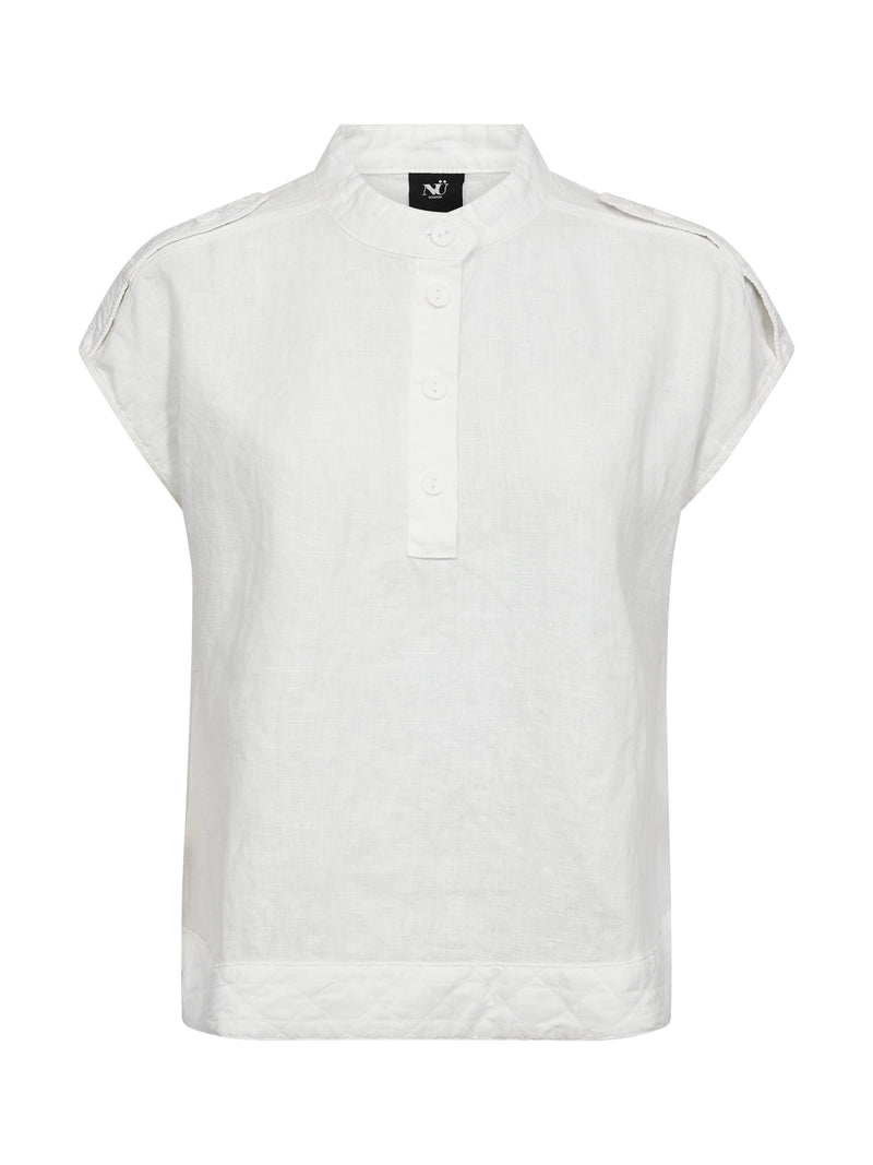 DAI linen top - White – NÜ Denmark - INT.
