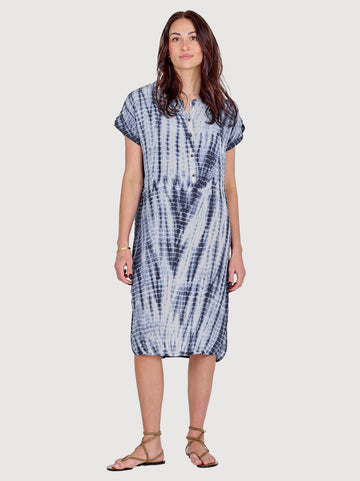 NÜ DANA Tunic Dress Dresses 476 Navy Mix