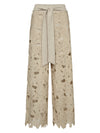 NÜ DECIA Lace Trousers Trousers 112 Bone