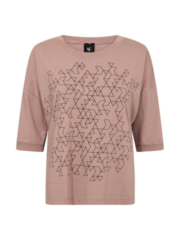 NÜ DELIN Tee Tops and T-shirts 608 Rose