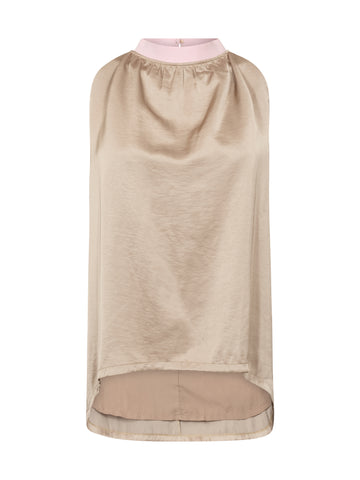 NÜ DIEM Top halterneck Tops and T-shirts 635 Pink mix