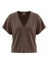 NÜ DITTE RONNIE top Tops and T-shirts 289 Brown