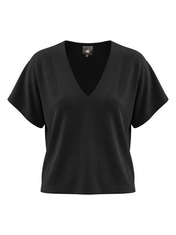 NÜ DITTE RONNIE top Tops and T-shirts Black