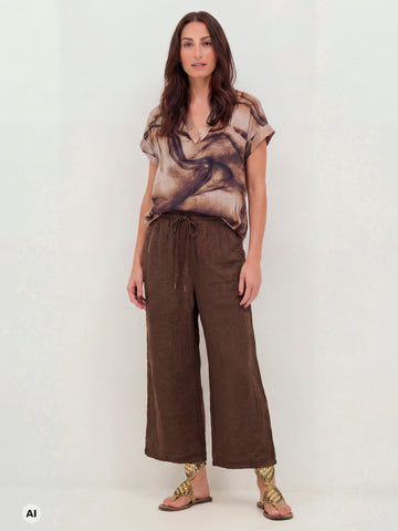 NÜ DORIS Culotte Trousers Trousers 289 Brown
