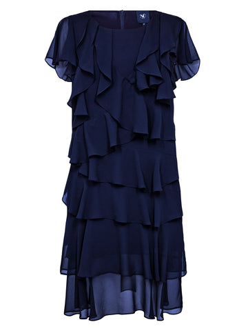 NÜ DOT Dress Dresses 476 Navy