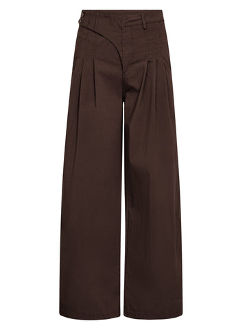 NÜ EBELLE Trousers Trousers 289 Brown