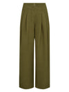 NÜ EDITH High Waist Trousers Trousers 346 Moss