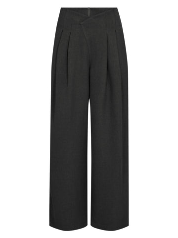 NÜ EDITH High Waist Trousers Trousers Black