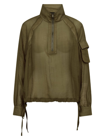 NÜ EDITH Shirt Shirts 346 Moss