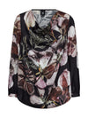 NÜ ELENA Shirt Shirts 640 Burgundy mix