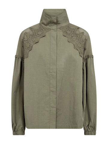 NÜ ELENI Shirt Shirts 393 Army