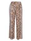 NÜ ELINA TRILLE trousers with snake print Trousers 125 Seasand mix