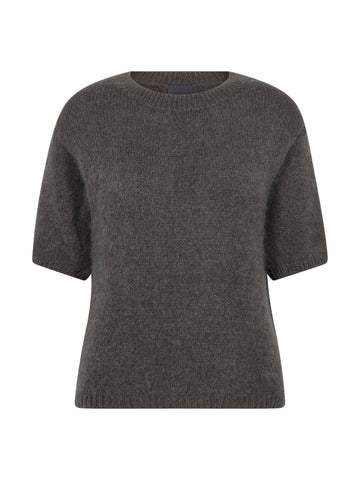 NÜ ELIZA knitted jumper Blouses 289 Brown