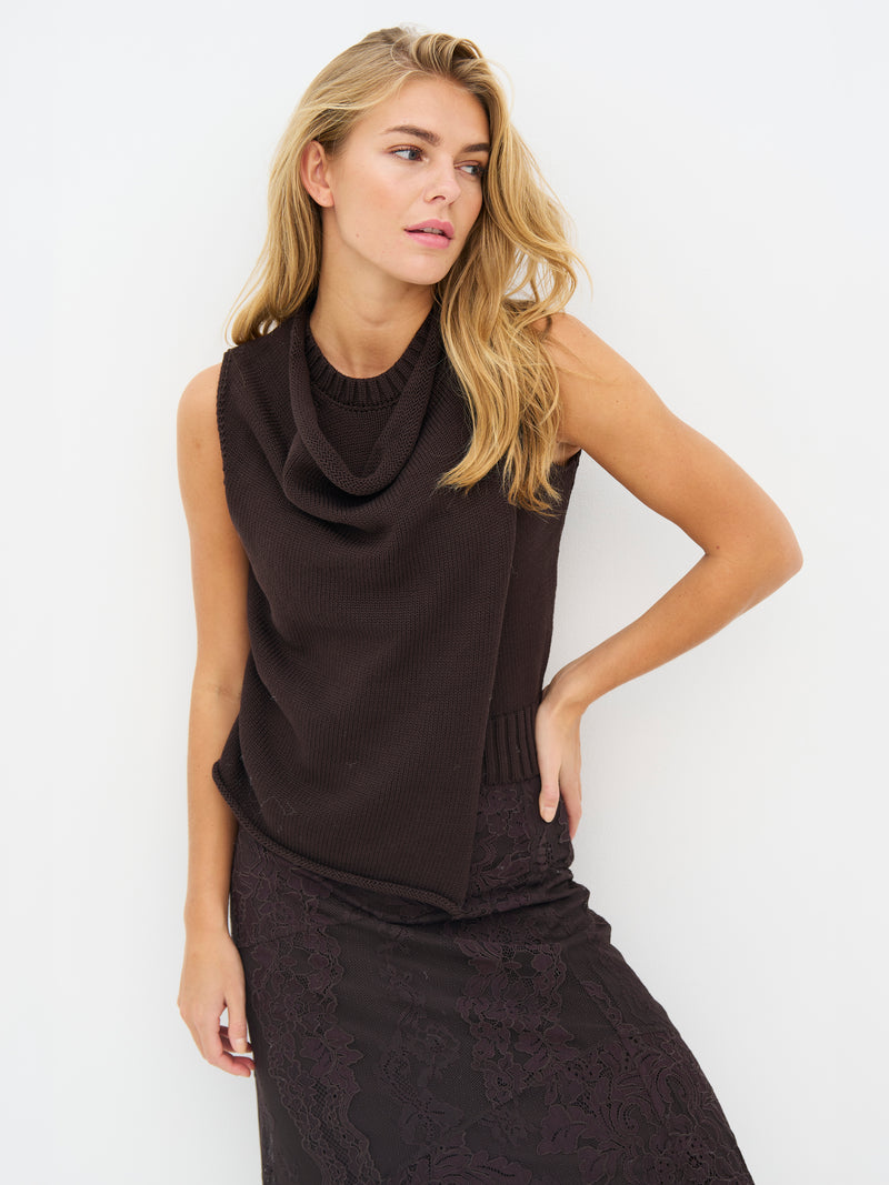 nu knit dressing ELLA Top - Brown – NÜ Denmark tiffany costume