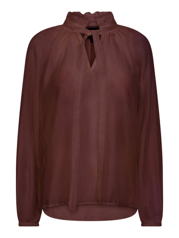 NÜ ELLY Shirt Shirts 640 Burgundy