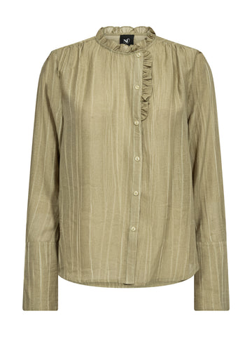 NÜ ELYSIA Shirt Shirts 346 Moss