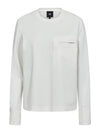NÜ EMMA Tee Long Sleeve Tops and T-shirts 110 Creme
