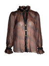 NÜ ERICA Shirt Shirts 640 Burgundy mix