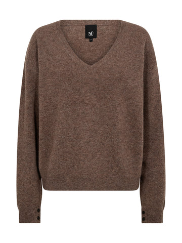 NÜ ERIKKA Blouse knit Knit 289 Brown