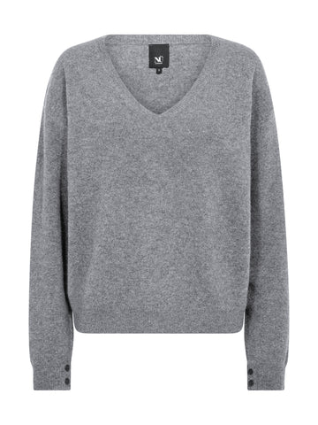 NÜ ERIKKA Blouse knit Knit 901 Grey