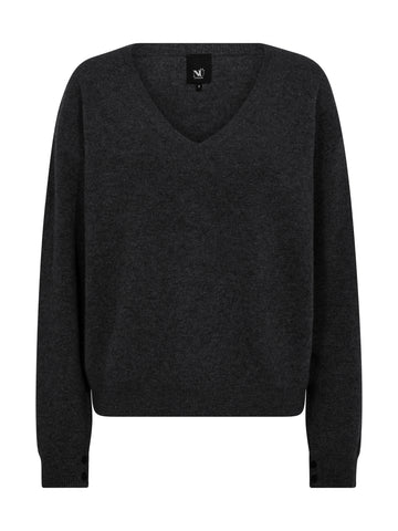 NÜ ERIKKA Blouse knit Knit Black