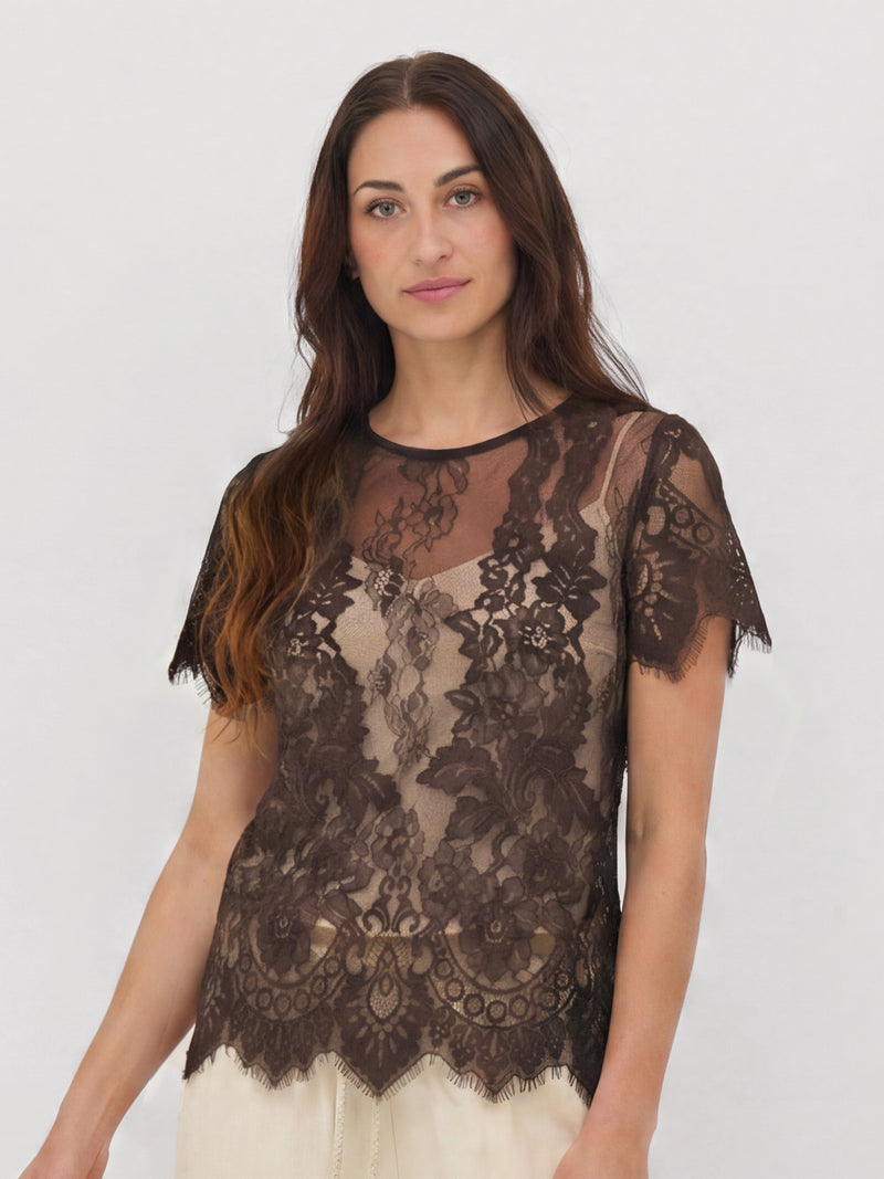 ESSIE Top - Brown – NÜ Denmark - INT.