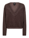 NÜ EUGENIA Blouse Knit Knit 289 Brown Mix