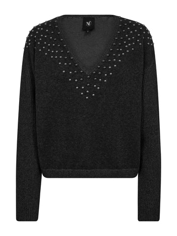 NÜ EUGENIA Blouse Knit Knit Black
