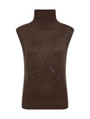 NÜ EVALINA Vest Knit Vests 289 Brown