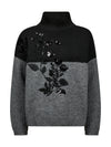 NÜ EVE Blouse Knit Knit 901 Grey mix