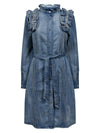 NÜ EVREN Dress Dresses 486 Denim