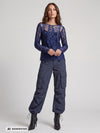 NÜ Essie Lace Blouse Blouses 476 Navy