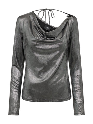 NÜ FAYE blouse Blouses 022 Silver