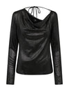 NÜ FAYE blouse Blouses Black