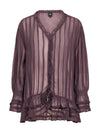 NÜ FELINE Blouse Blouses 630 Plum