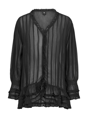 NÜ FELINE Blouse Blouses Black