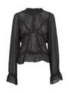 NÜ FELINE blouse Blouses Black
