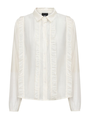 NÜ FINLEY shirt Shirts 110 Creme