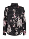 NÜ FLEUR Bluse Shirts Black mix