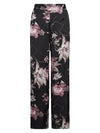 NÜ FLEUR Elina Trousers Trousers Black mix