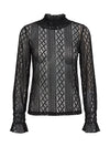 NÜ FLORA blouse Blouses Black