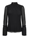 NÜ FRANNIE Blouse Blouses Black