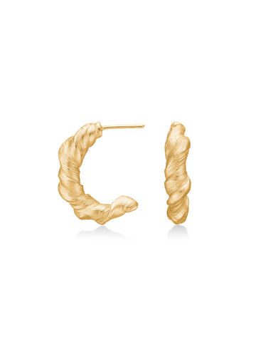 NÜ HIKU Hoops no. 3 Jewellery 011 Gold