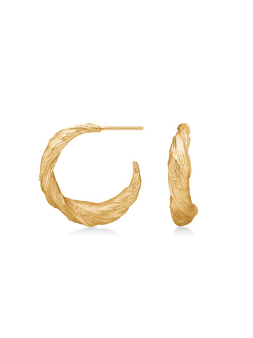 NÜ HIKU hoops no. 4 Jewellery 011 Gold