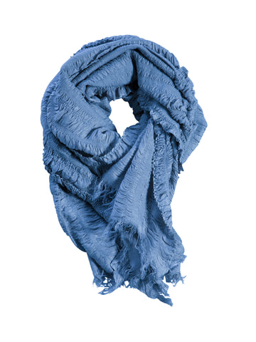 NÜ HOPE Large multi scarf Scarfs 401 Blue